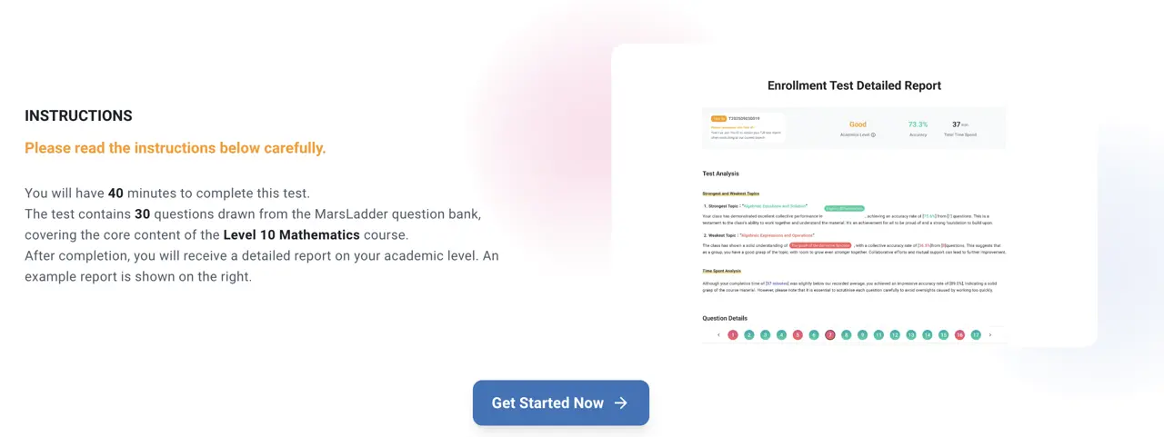 Milestone Diagnostic Report