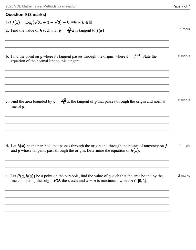Examination 3